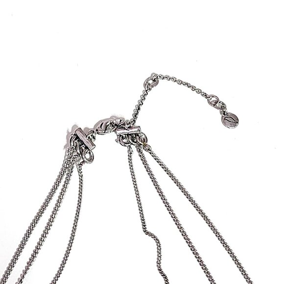 Chloe + Isabel blue Rue Royal triple strand convertible necklace - Picture 6 of 11